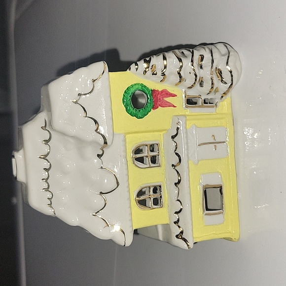 Porcelain Figurine And Candle Holder - Picture 2 of 4